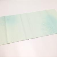 仮名加工紙　楮紙　かぐ山　古代紋刷ボカシ・砂子　半切　10枚　水色