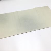 仮名加工紙　楮紙　かぐ山　古代紋刷ボカシ・砂子　半切　10枚　緑グレー